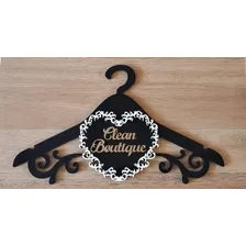 Cabide Mdf Personalizado Com Nome Da Loja Ou Nome Pr贸prio Foto mini 1