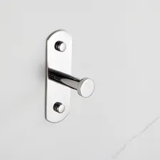 Cabide Para Banheiro Em Gancho Aço Inox Polido Telca 75005 Gancho Foto mini 1