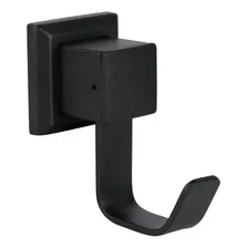 Cabide Para Banheiro Inox Lavabo Ducon Metais Preto Jh Foto mini 1