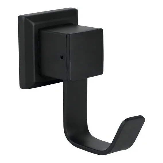 Cabide Para Banheiro Inox Lavabo Ducon Metais Preto Jh Foto 1