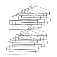 Cabide Para Calça - Kit Com 10 Peças Em Aço Cromado Foto mini 3