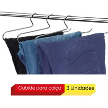 Cabide Para Calça/secador/varão 38cm Cromado Arthi 3un Foto mini 4