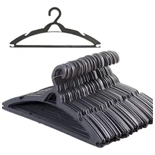 Cabide Preto Adulto Kit 100 Unidades Foto mini 1