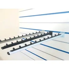 Cabideiro Arara Rt Iclinado Para Painel Canaletado 5unidades Foto mini 3