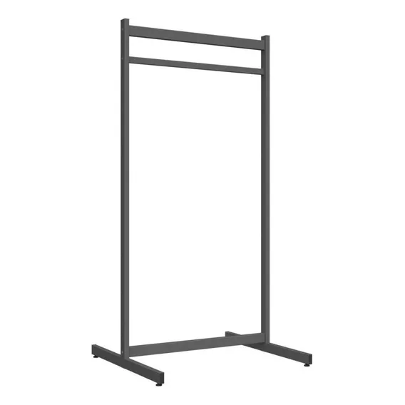 Cabideiro Arara Simples 135cm Cinza Dewt Foto 1