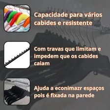 Cabideiro Expositor De Roupas Rt De Parede - Imediato Cor Branco Foto mini 4