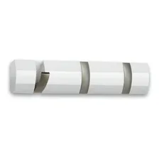 Cabideiro Retratil Flip Branco Ganchos Suspenso Parede Umbra Foto mini  3