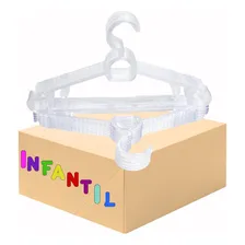 Cabides Cs Cabides para pra todas as roupas infantil juvenil Kit de 100 unidades cor acrilico Foto mini 1