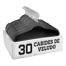 Cabides NAGATO Cabide Ultrafino Cabide Atacado Calça Roupa para blusa Kit de 30 unidades cor cinza Foto  mini 1