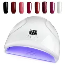 Cabine Led Uv Secagem Unha Manicure Gel Acrigel Branca Foto mini 4