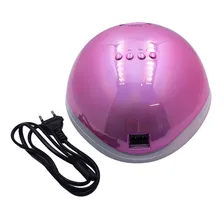 Cabine Leduv Sun5 Digital 48w Unhas Gel Acrigel Rosa Foto mini 4