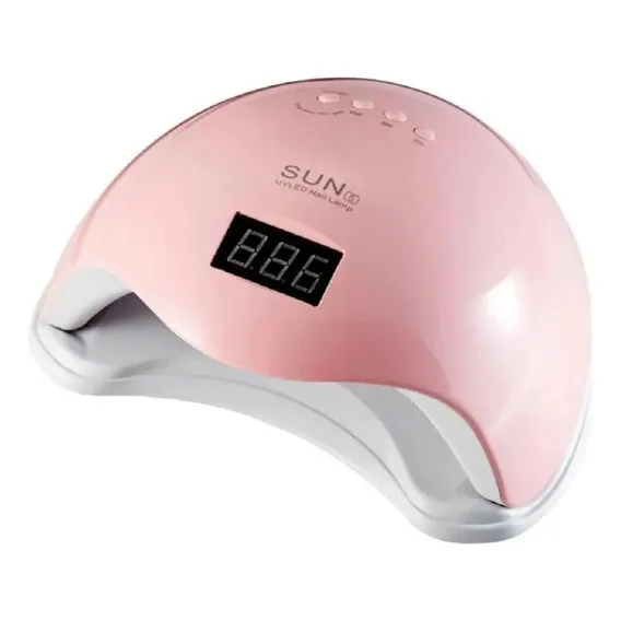 Cabine Rosa Led Uv Sun 5 Rosa Digital Sensor 48w Foto 1
