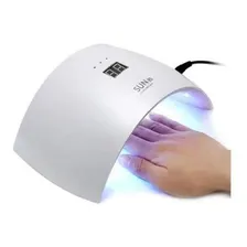 Cabine Secadora De Unhas Uv Led Portátil Esmalte Gel Sun 9s Foto mini 1