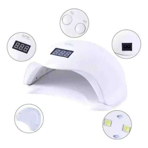 Cabine Sun 5 48w Bivolt Uv-led Digital Pequena Foto 1
