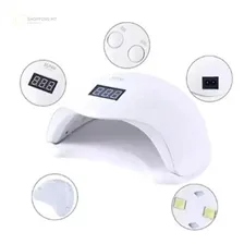 Cabine Sun 5 Led Digital 48w Secagem Unhas De Gel Foto mini 2