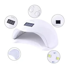 Cabine Sun5 48w Digital Uv Led Acrigel Timer Sensor Bivolt Foto mini 1