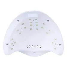 Cabine Unha Unha Manicure Gel Led 48w Sun Seca Esmalte Comum Cor Branco 110V/220V Foto mini 3