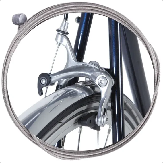 Cabo Aço Freio Bicicleta Extra Longo 3mt (3000mm) 100 Pç Foto 1