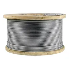 Cabo Aço Galvanizado 3/8 10mm 6x7 Rolo 100mt Starfer Foto mini 1