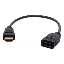 Cabo Adapdador Hdmi Macho-femea /extensor Hdmi 30 Cm Foto mini 1