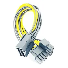 Cabo Adaptador 8 Pinos Pci-e Para 2x 8 6 +2 Placa De Vídeo Foto mini 2