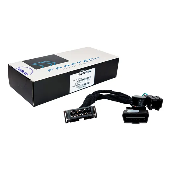 Cabo adaptador Cabo Adaptador do 1 OBD fêmea em 3 SGW machos Faaftech FT-OBD-SGW preto Foto 1