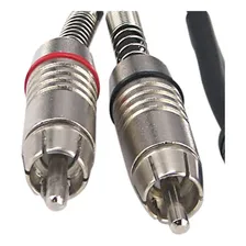 Cabo Adaptador Cabo P2 Para Rca Do 1 P2 Estéreo Macho Em 2 Rca Fêmeas Santo Angelo P2 Para Rca - Santo Ângelo Preto Do 2m Foto mini 3
