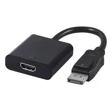 Cabo Adaptador Conversor Display Port Macho Para Hdmi Fêmea Foto mini 1