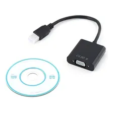 Cabo Adaptador Conversor Usb Para Vga Monitor 3.0 Ou 2.0 Foto mini 3