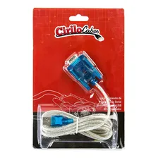 Cabo Adaptador Conversor Usb Serial Rs232 Cor Branco Foto mini 3