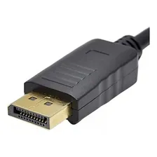 Cabo Adaptador Displayport Macho X Vga Femea Foto mini  3