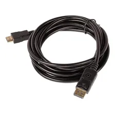 Cabo Adaptador Displayport Para Hdmi - Cirilo Cabos 3 Metros Foto mini  3