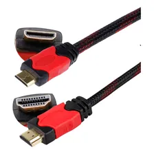 Cabo Adaptador Mini Hdmi 4k 1,50m Reforçado Nylon Kit 2 Un Foto mini  3
