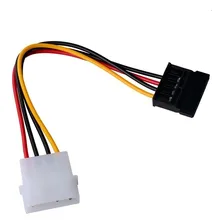 Cabo Adaptador Molex Ide 4 Pinos Para Sata Foto mini 1