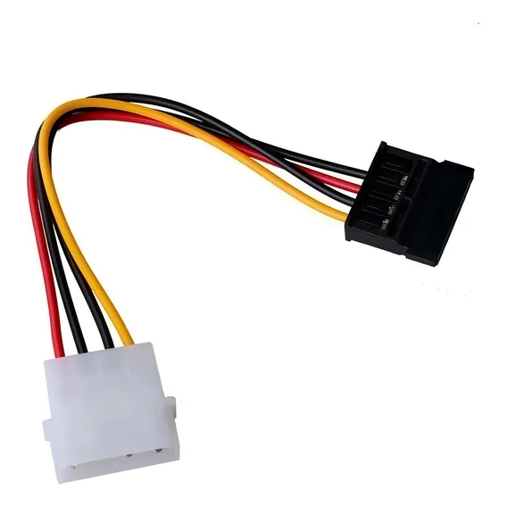 Cabo Adaptador Molex Ide 4 Pinos Para Sata Foto 1