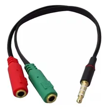 Cabo Adaptador P3 (p2 Combo) P/ Fone E Microfone Headset Foto  mini 1