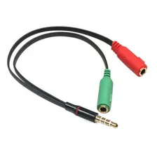Cabo Adaptador P3 (p2 Combo) P/ Fone E Microfone Headset Foto mini  3