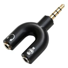 Cabo Adaptador P3 X P2 Fone Microfone Headset Xbox Ps4 Foto mini 3