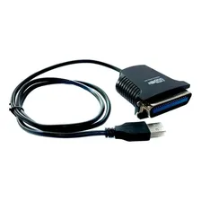 Cabo Adaptador Paralelo X Usb Para Impressora Epson Lx 300 Foto mini  2