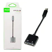Cabo Adaptador Pra Fone Tipo C Macho Adaptador P2 Foto mini 1