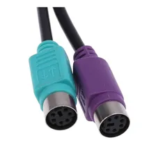 Cabo Adaptador Ps2 Femea X Usb Macho Vinik Mouse Teclado Ps2 Foto mini 3