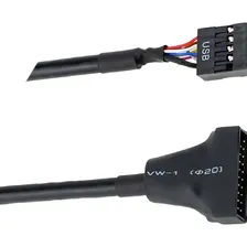 Cabo Adaptador Usb 2.0 P/ 3.0 Conversor 9 20 Pinos Gabinete Foto mini 2