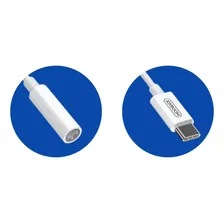 Cabo Adaptador Usb C Para Fone Ouvido P2 Branco Joyroom Foto mini  2
