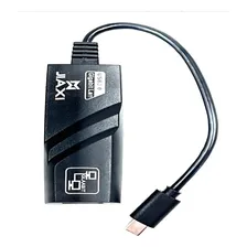 Cabo Adaptador Usb-c Para Rj45 Lan Ethernet 1000mbps Gigabit Cor Preto Foto mini 3