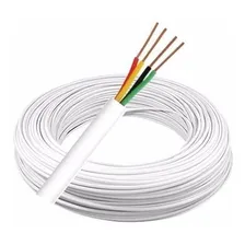 Cabo Alarme 4 Vias 0,50mm Interfone & Alarme 100m (2x50) 2l5 Foto mini 1