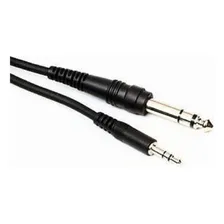 Cabo Audio Auxiliar P2 X P10 Stereo 1,5 Metros Foto mini  2