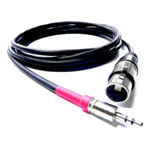 Cabo Áudio Blindado Microfone Xlr Fêmea P2 Estéreo 4 Metros Foto 1