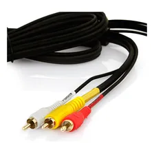Cabo Ăudio E VĂdeo Coaxial 3 Metros Foto mini 2