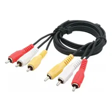Cabo Audio E Video Rca Smart Tv Video Game Tv Cabo 3x3 25cm Foto  mini 1