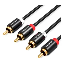Cabo Audio Som 2rca Macho X 2rca Macho Blindado 3m Vention Foto mini 1